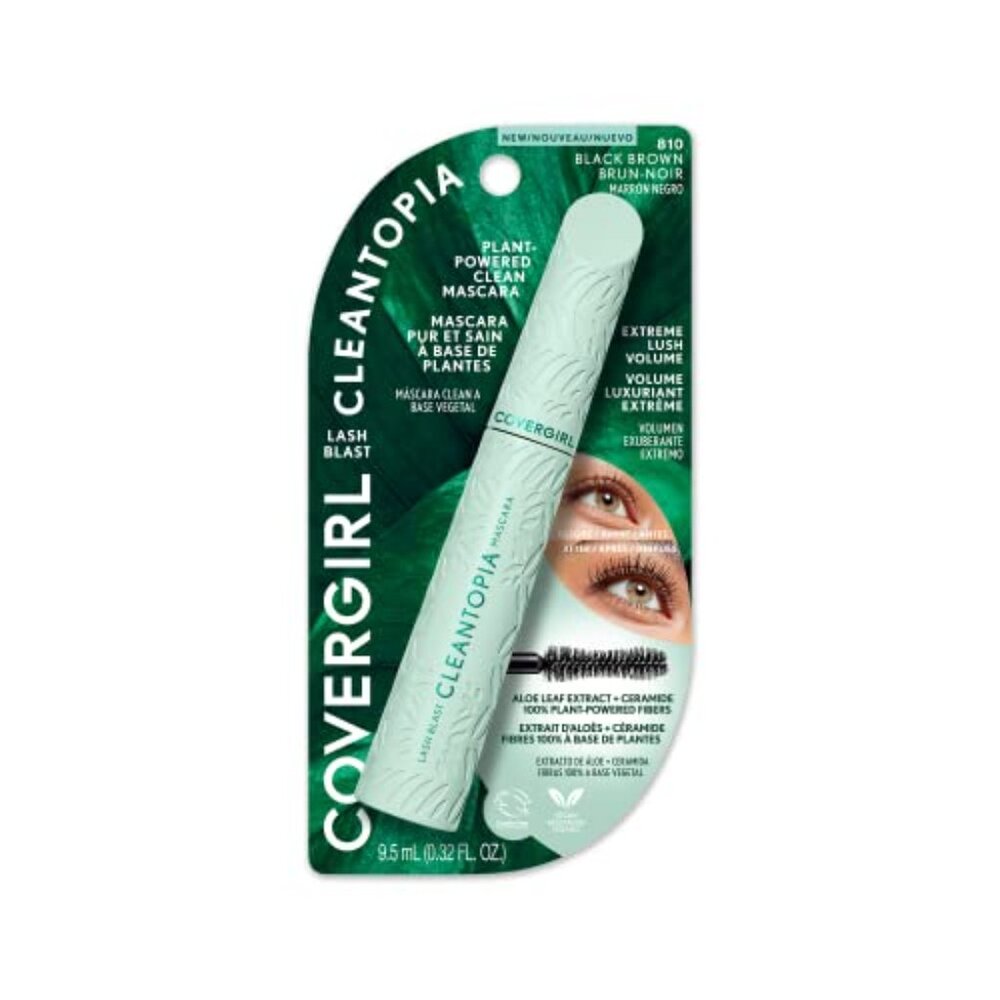 CoverGirl Lash Blast Cleantopia Mascara Black Brown NIP - Picture 1 of 5